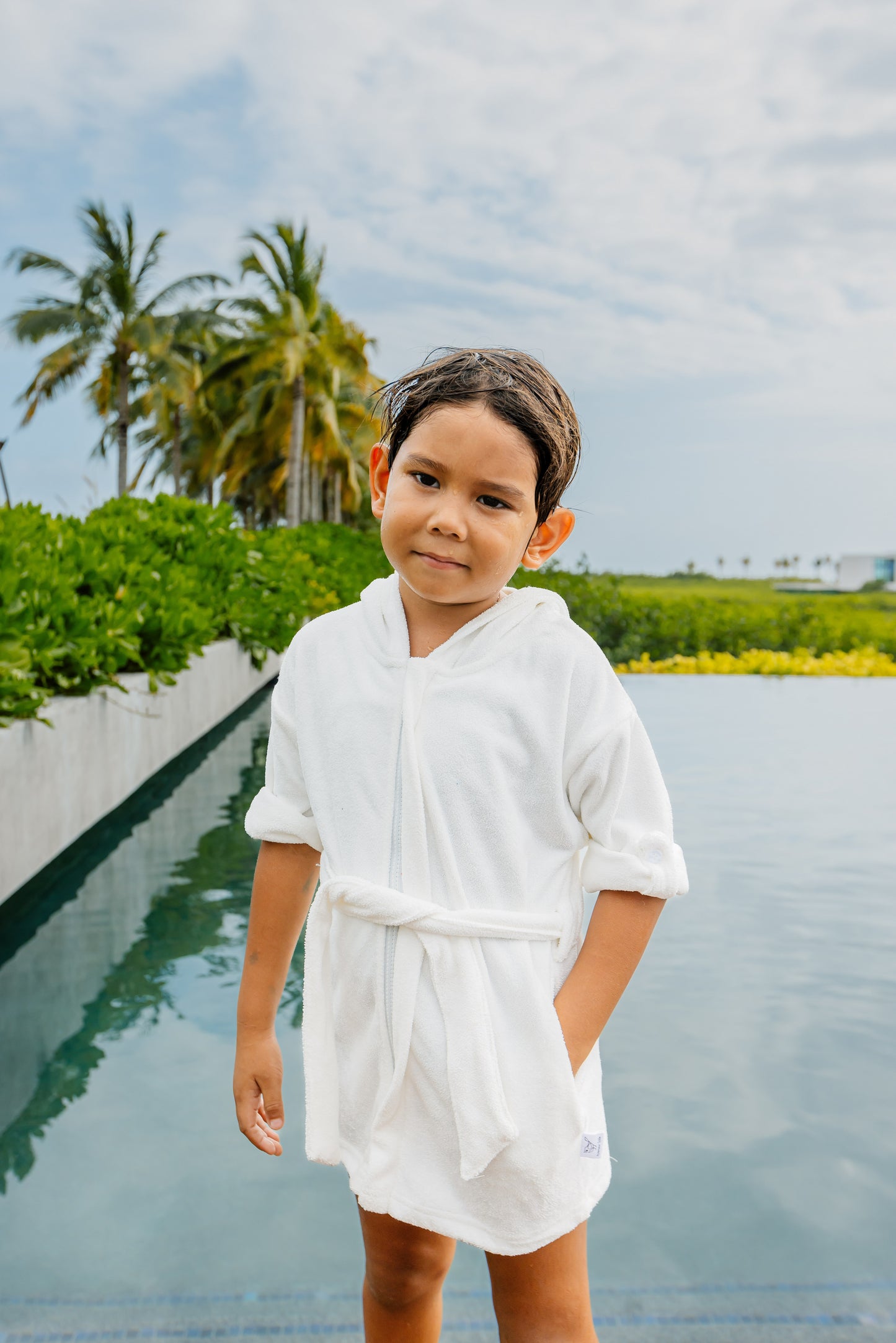 Boys Terry Robe