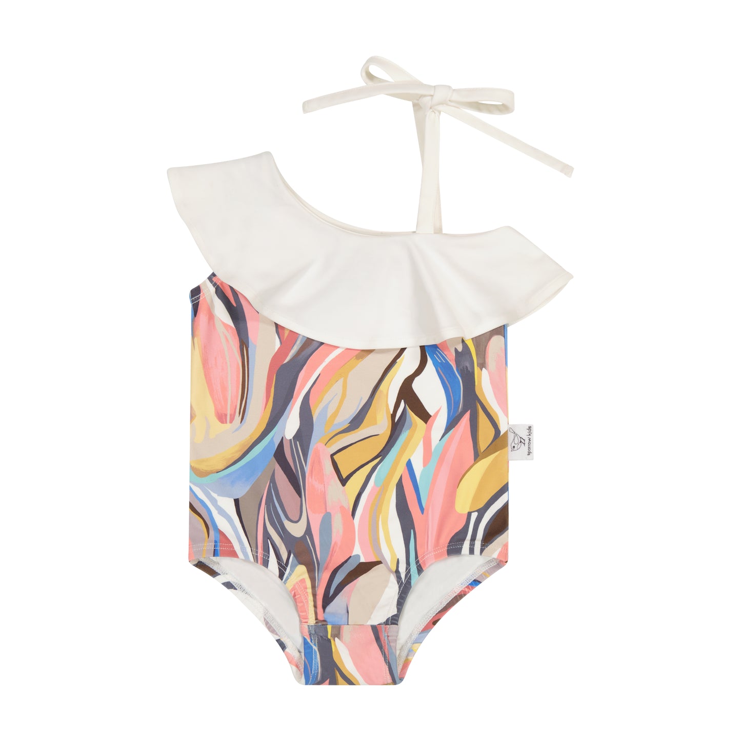 Abstract Girls Bathing Suit – SPARROW KIDS NY