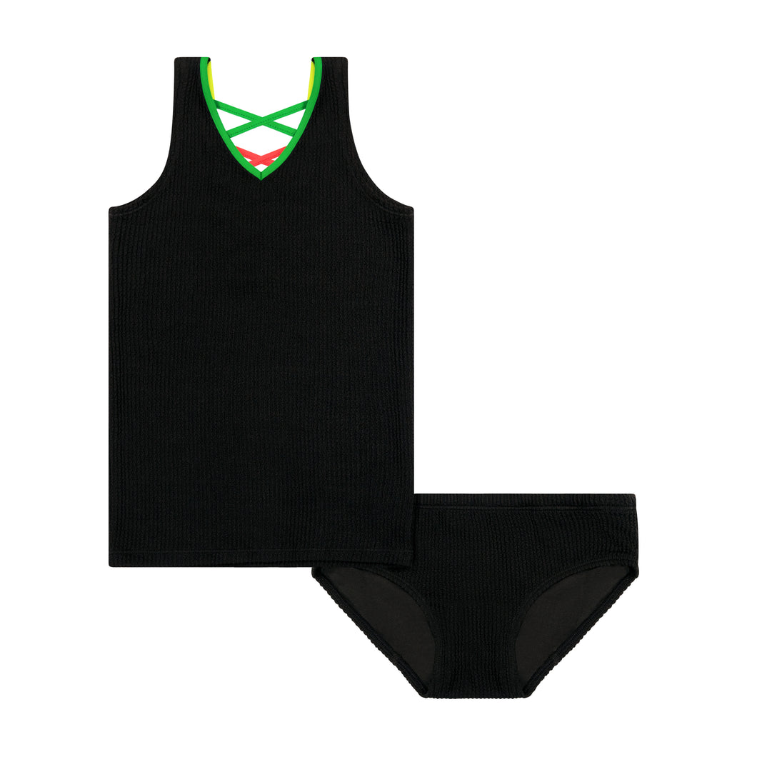 Neon Girls Tankini