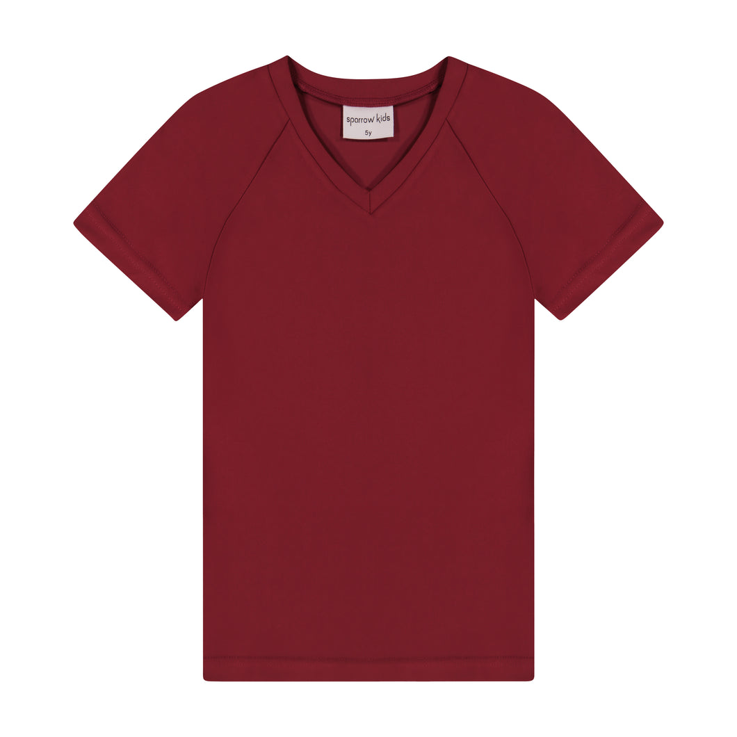 V NECK TEE